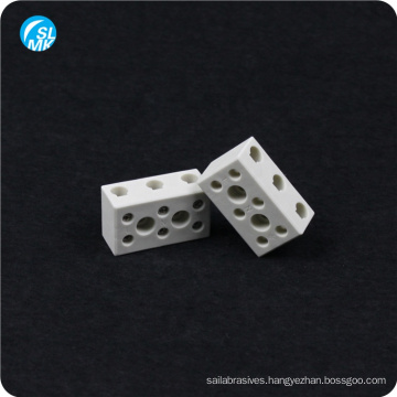 electrical ceramic spare parts steatite ceramic terminal block beige